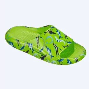 Beco swim sandals for kids - Ocean Dinos - Green