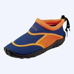 Beco neoprene water shoes for kids - Dark blue/orange