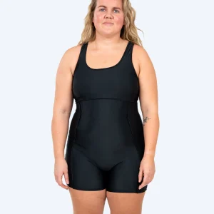 Watery swimsuit with skirt for women - Tirta - Black
