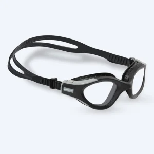 Watery training swimming goggles - Kelvin Active - Black/clear