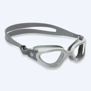 Watery training swimming goggles - Raven Active - Grey/clear